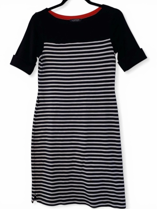 Ralph Lauren Dresses & Skirts - Ralph Lauren Black Polo Top with Dark Green Label